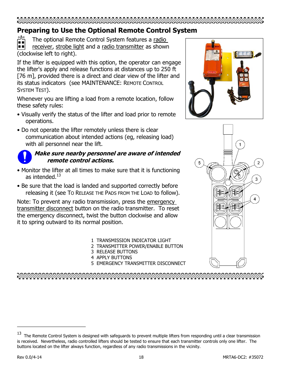 Wood’s Powr-Grip MRTA611LDC2 User Manual | Page 20 / 43