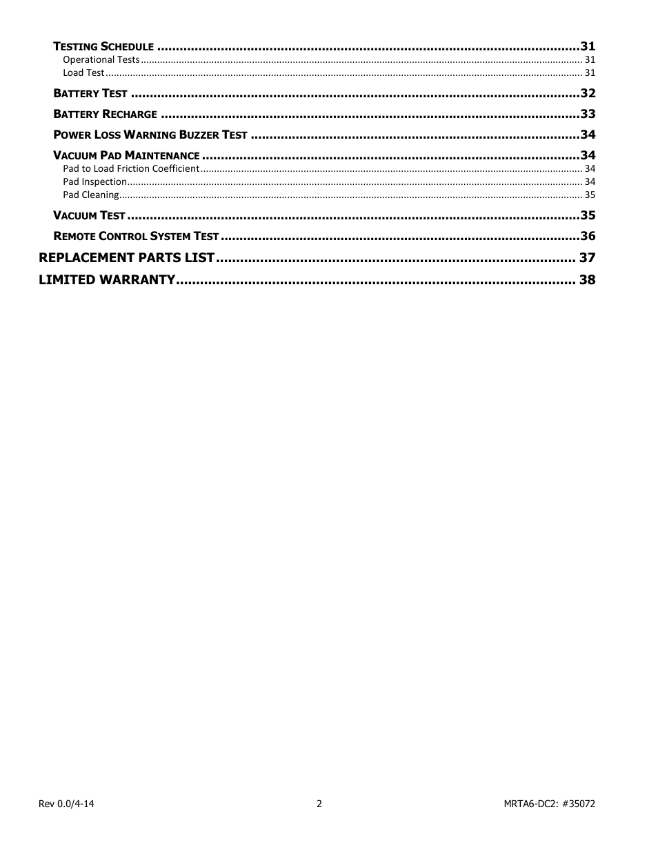 Wood’s Powr-Grip MRTA611LDC2 User Manual | Page 4 / 43
