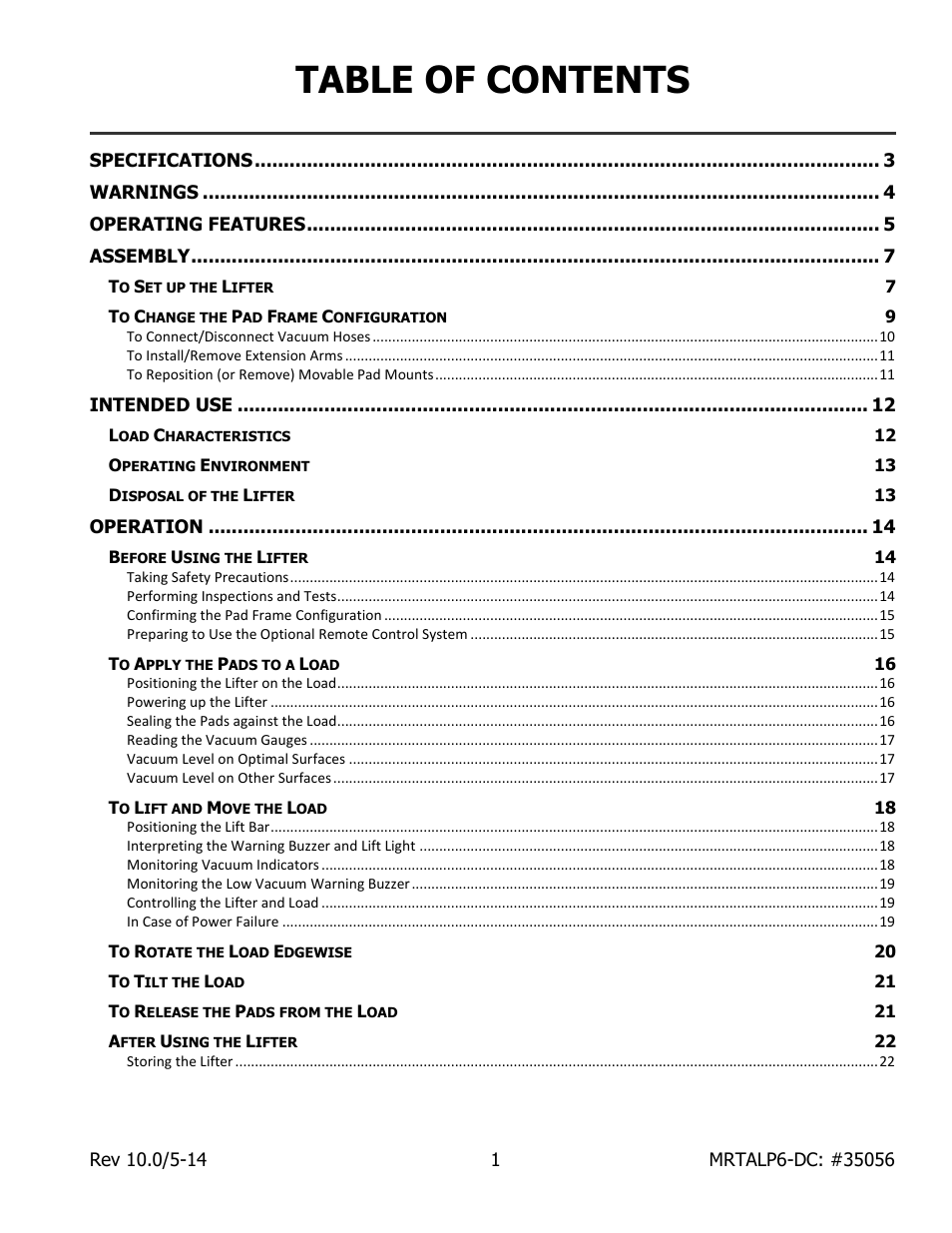 Wood’s Powr-Grip MRTALP611LDC User Manual | Page 3 / 39