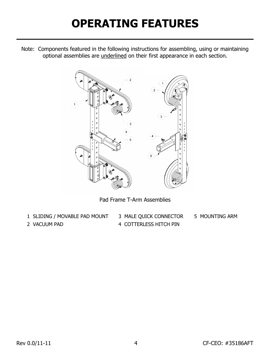 Operating features | Wood’s Powr-Grip CF15CEO User Manual | Page 6 / 16