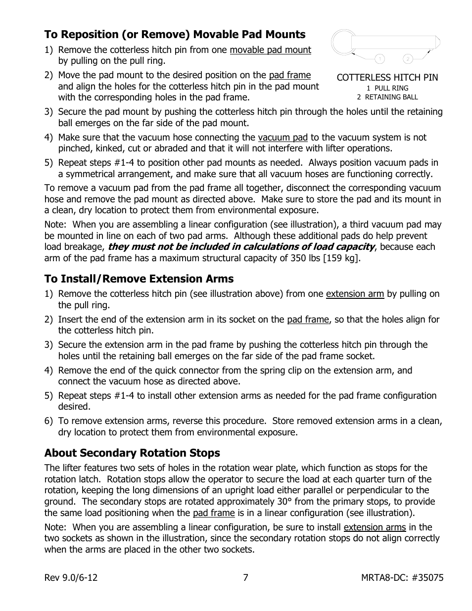 Wood’s Powr-Grip MRTA811LDC User Manual | Page 9 / 32