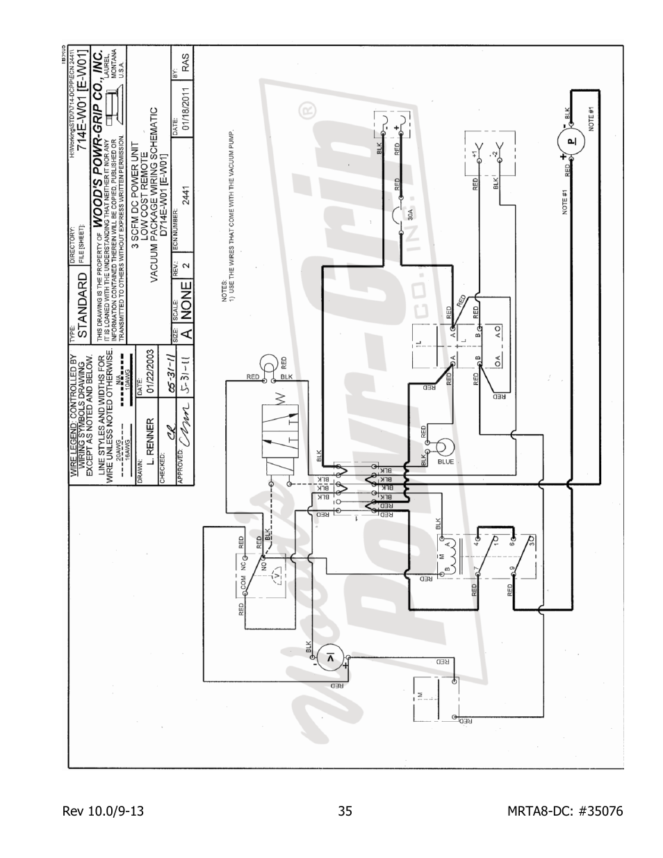 Wood’s Powr-Grip MRTA8HV11DC User Manual | Page 37 / 37