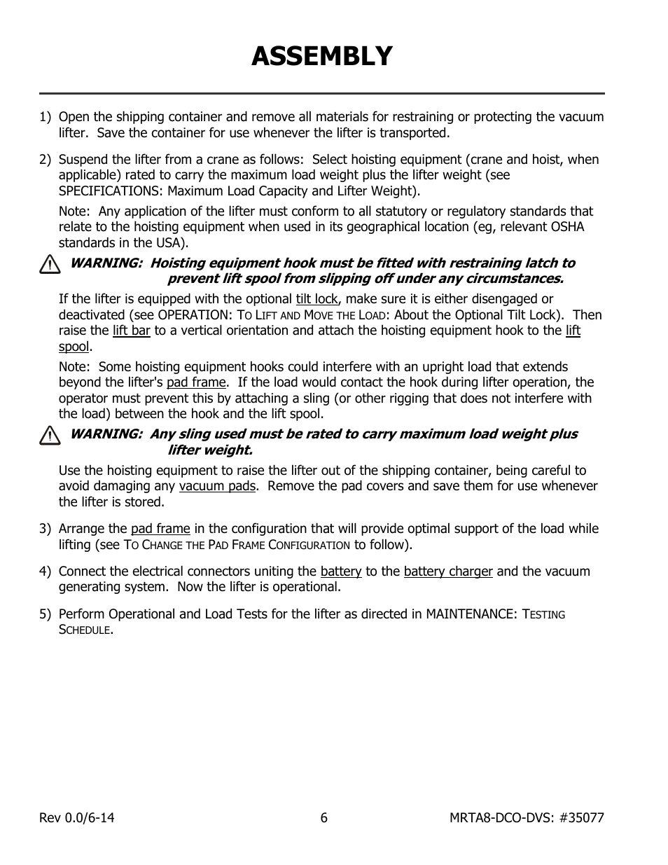 Assembly | Wood’s Powr-Grip MRTA811LDCO User Manual | Page 8 / 38