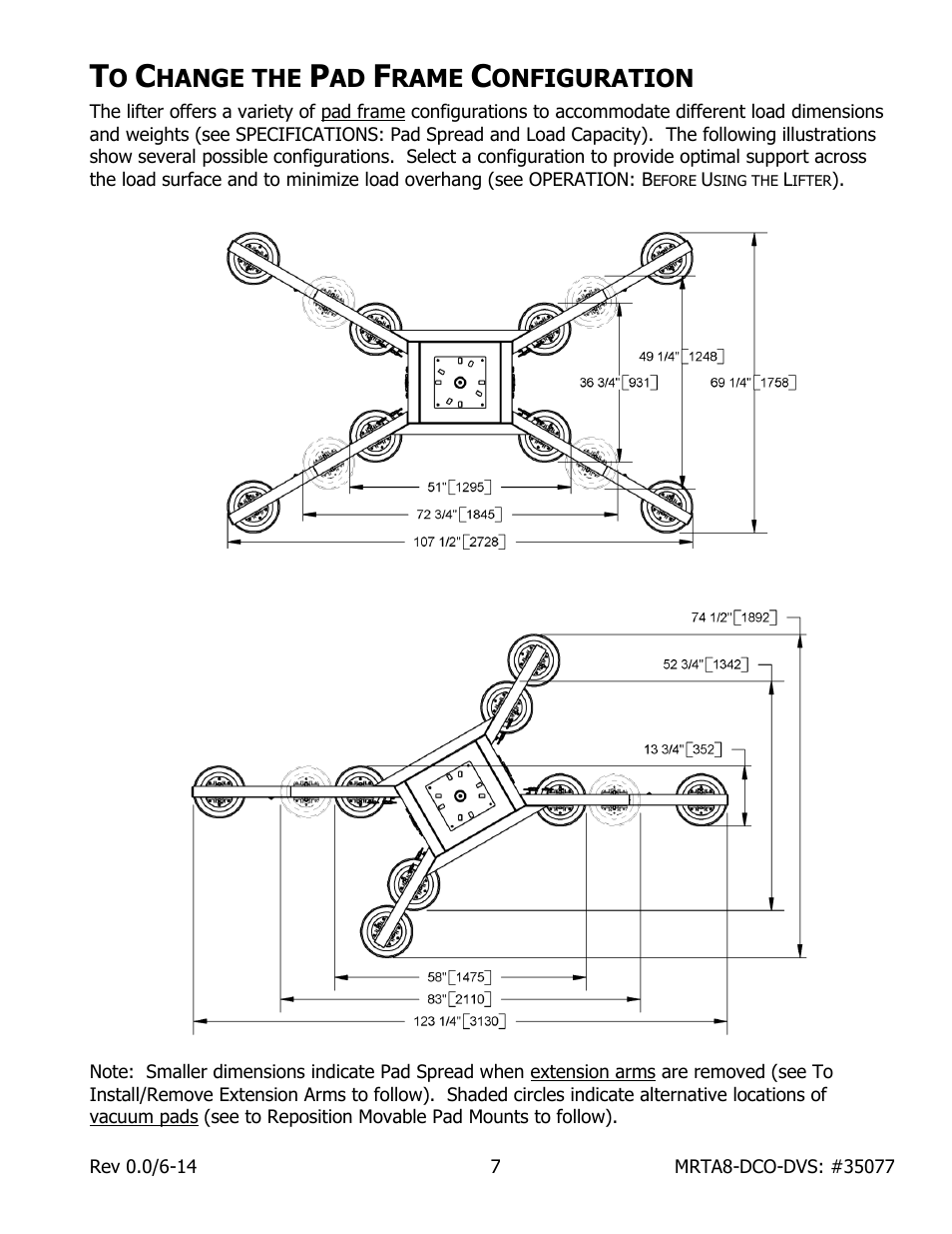 Hange the, Rame, Onfiguration | Wood’s Powr-Grip MRTA811LDCO User Manual | Page 9 / 38