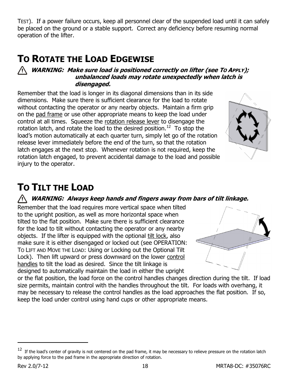 Otate the, Dgewise, Ilt the | Wood’s Powr-Grip MRTARC811LDC User Manual | Page 20 / 38