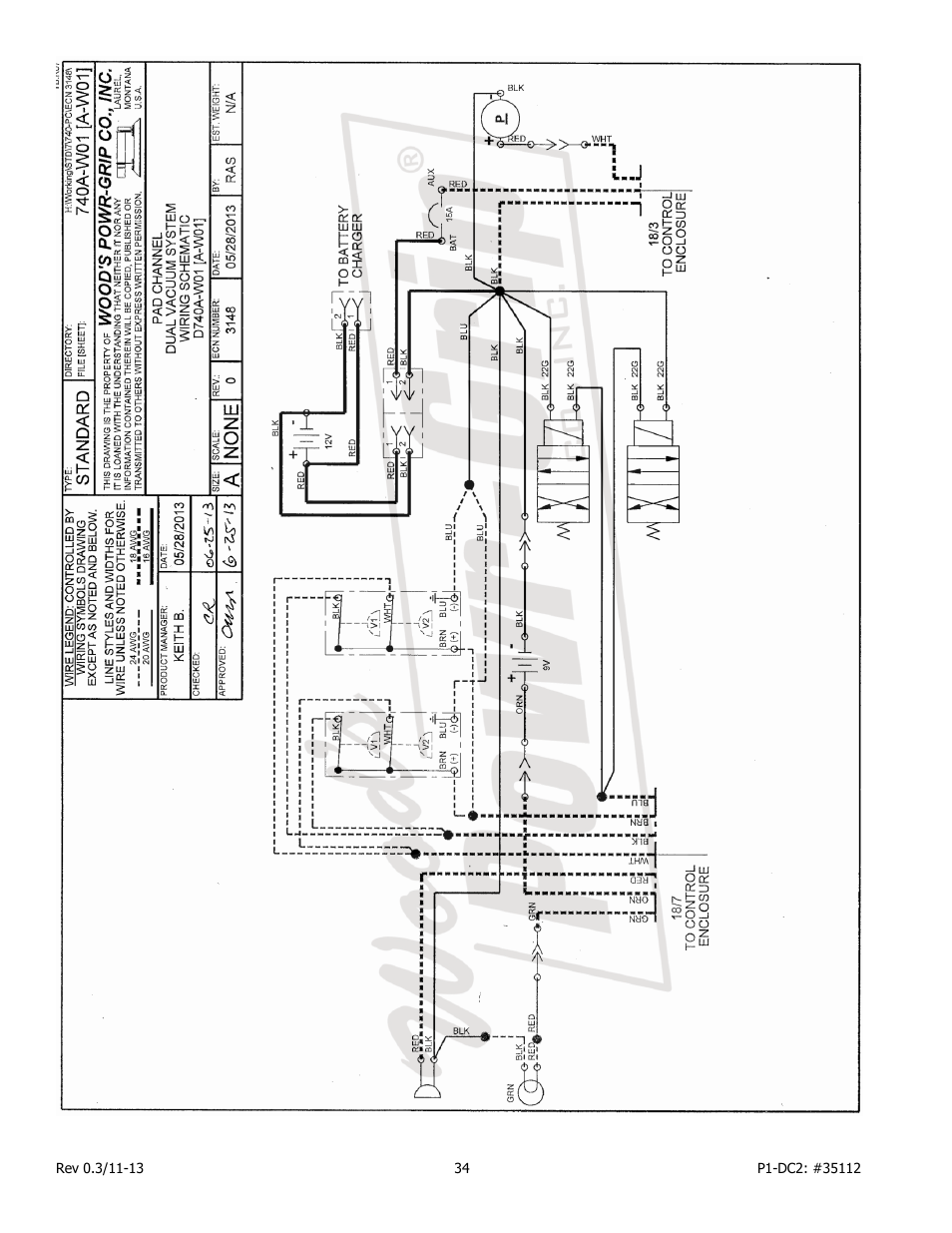 Wood’s Powr-Grip P11104DC2 User Manual | Page 36 / 37