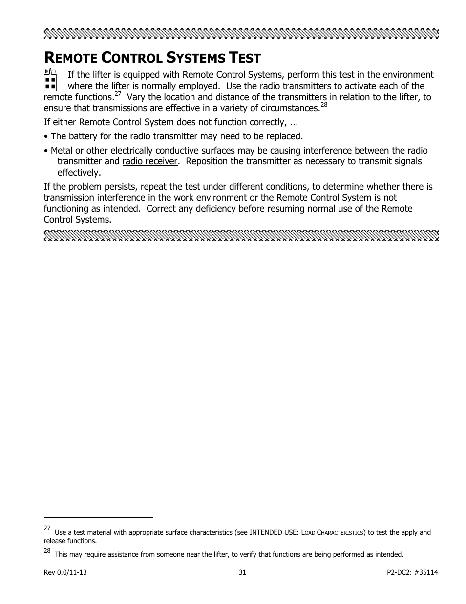 Emote, Ontrol, Ystems | Wood’s Powr-Grip PCFT2SA47 User Manual | Page 33 / 38