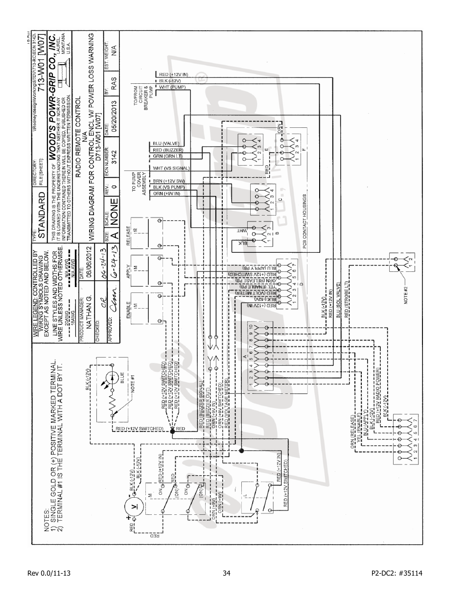 Wood’s Powr-Grip PCFT2SA47 User Manual | Page 36 / 38