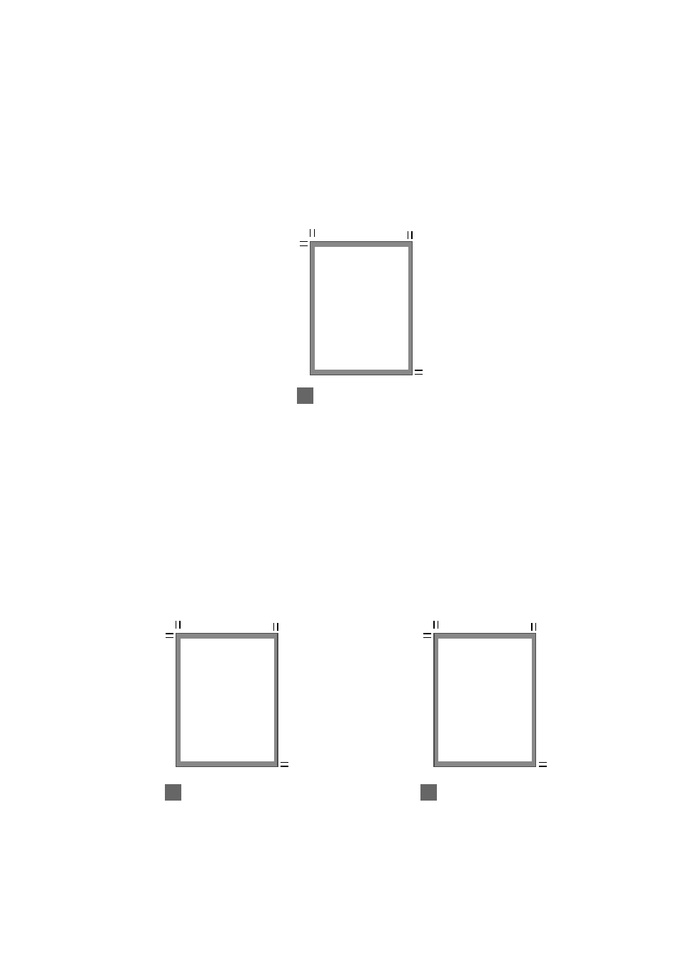 Print mode, Copy mode, A4 size> <letter size | Brother P2500 User Manual | Page 25 / 130