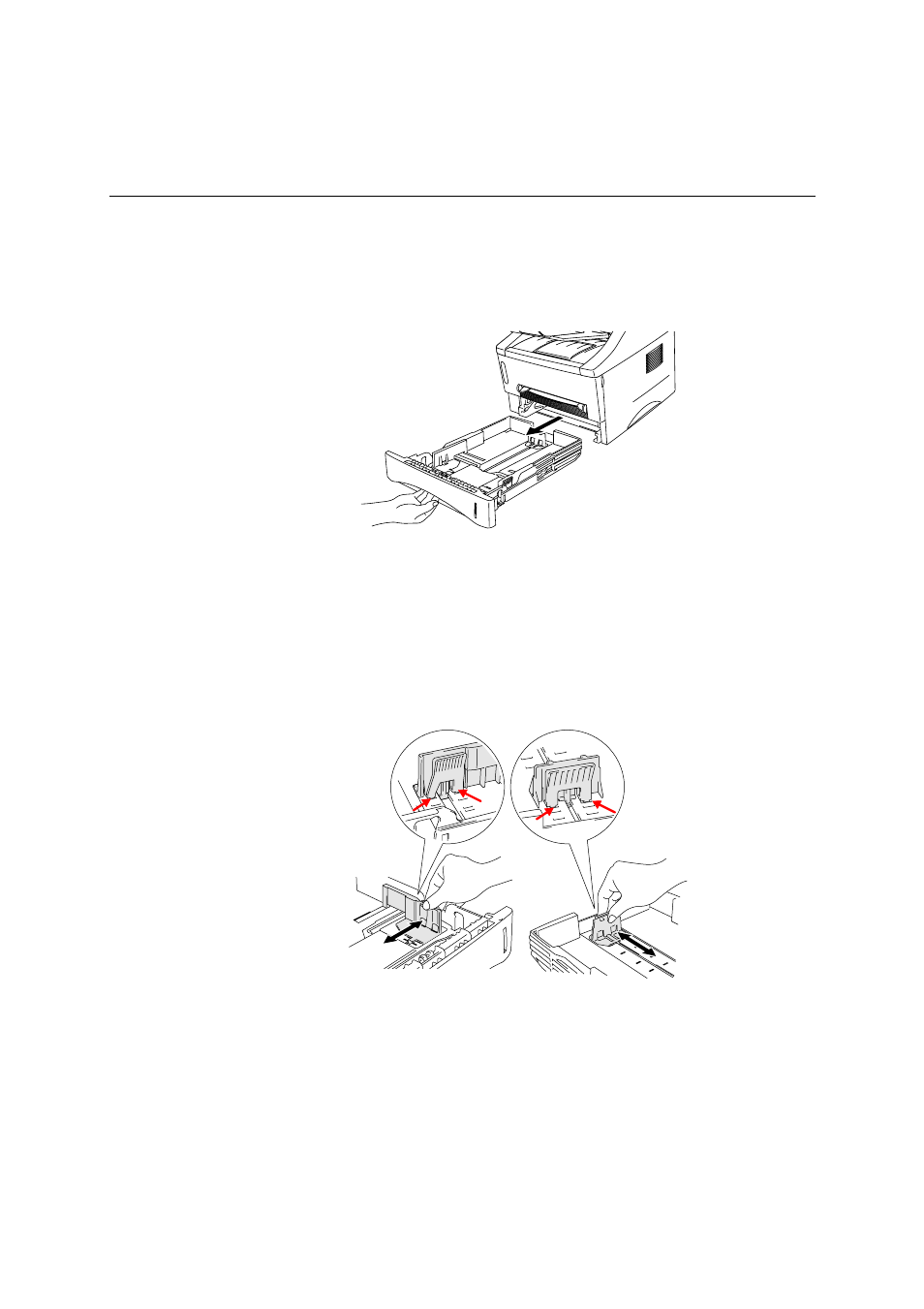 How to load paper into the paper cassette, Ow to, Aper into the | Aper, Assette | Brother P2500 User Manual | Page 28 / 130