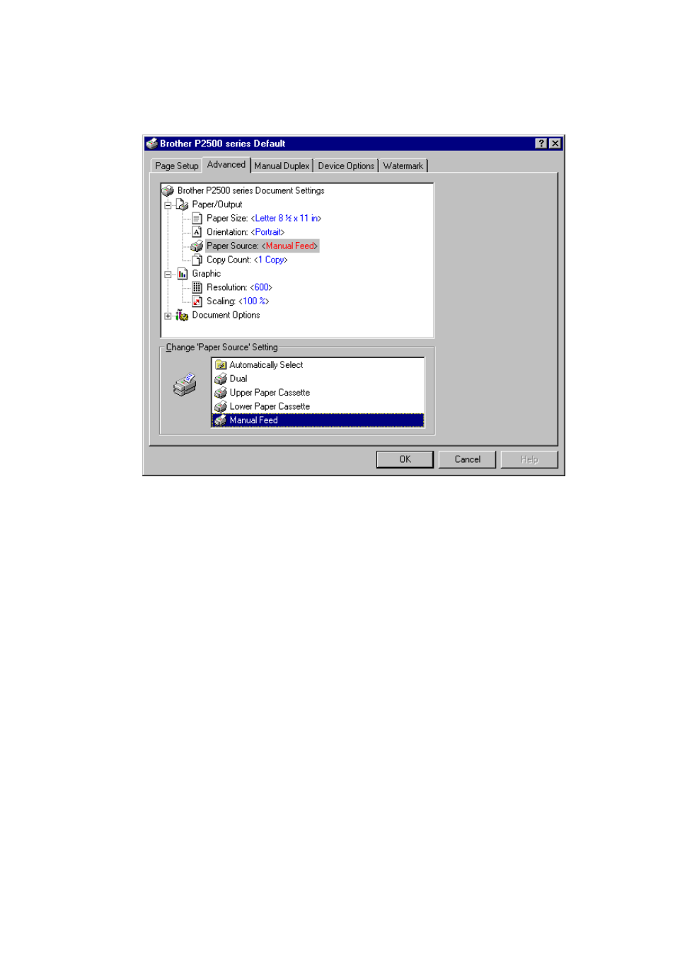 Windows nt | Brother P2500 User Manual | Page 31 / 130