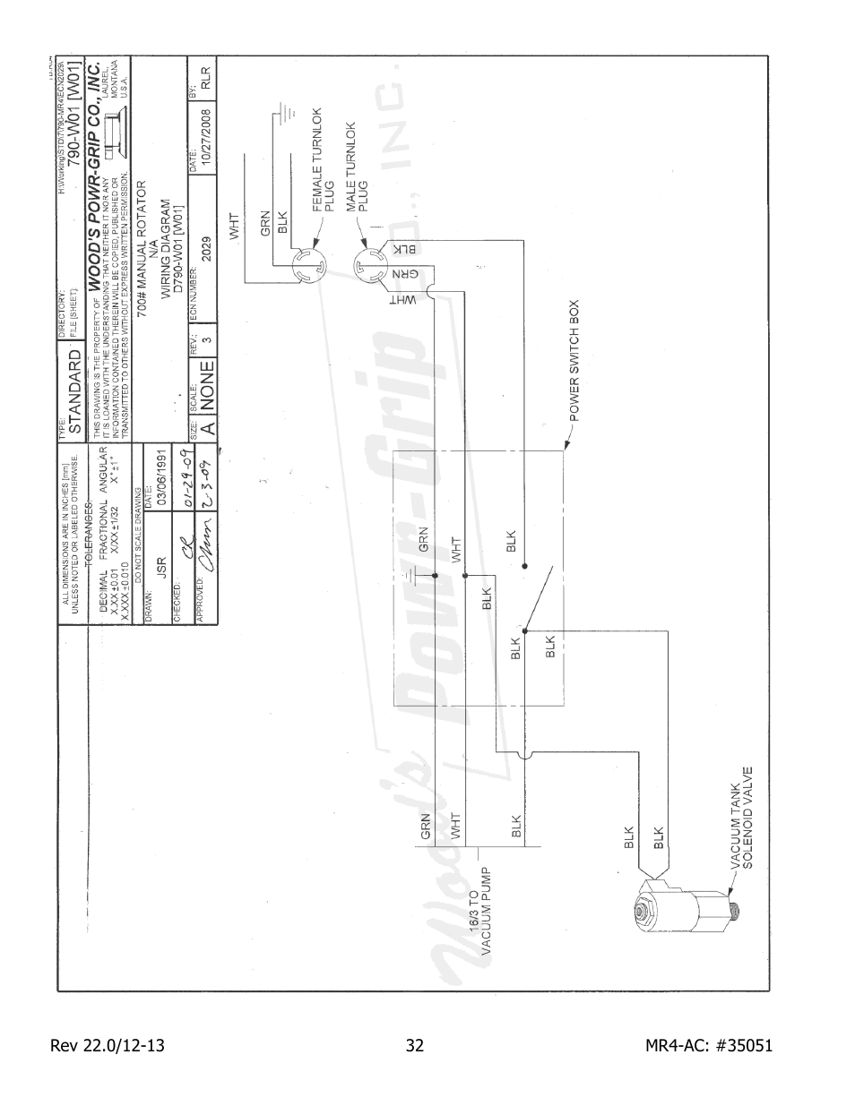 Wood’s Powr-Grip MR411LAC User Manual | Page 34 / 34