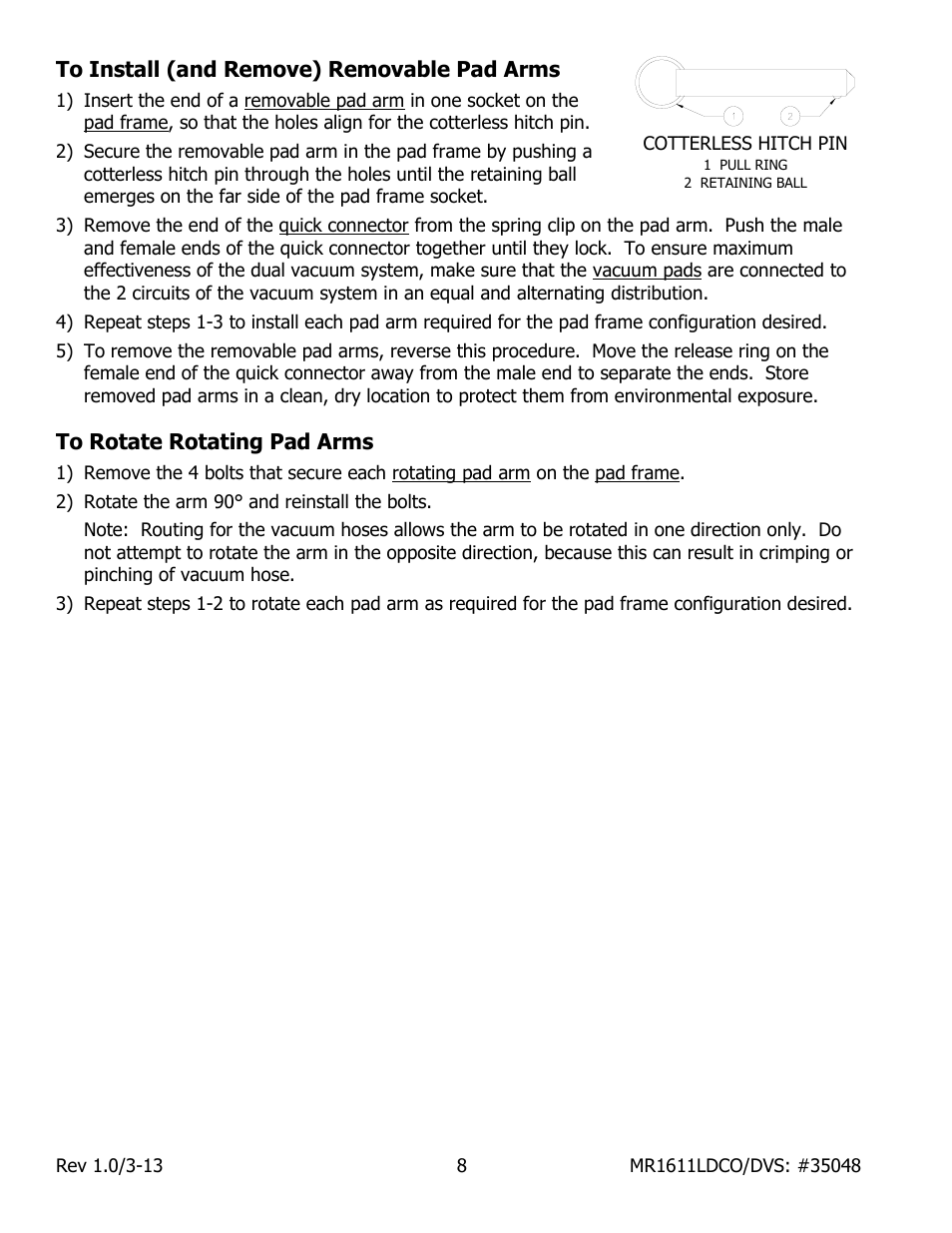 Wood’s Powr-Grip MR1611LDCO User Manual | Page 10 / 38
