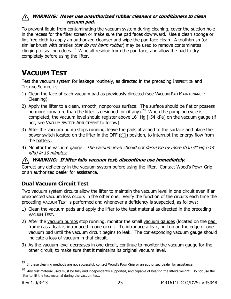 Acuum | Wood’s Powr-Grip MR1611LDCO User Manual | Page 27 / 38
