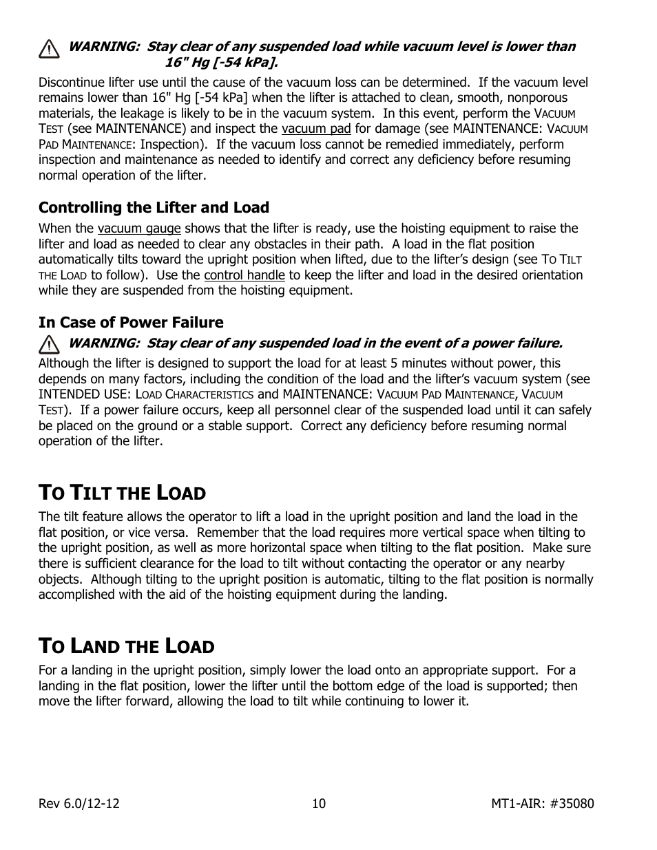 Ilt the, And the | Wood’s Powr-Grip MT1TL6FAIR User Manual | Page 12 / 20