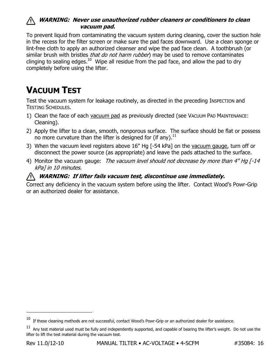 Acuum | Wood’s Powr-Grip MT49AC User Manual | Page 17 / 23