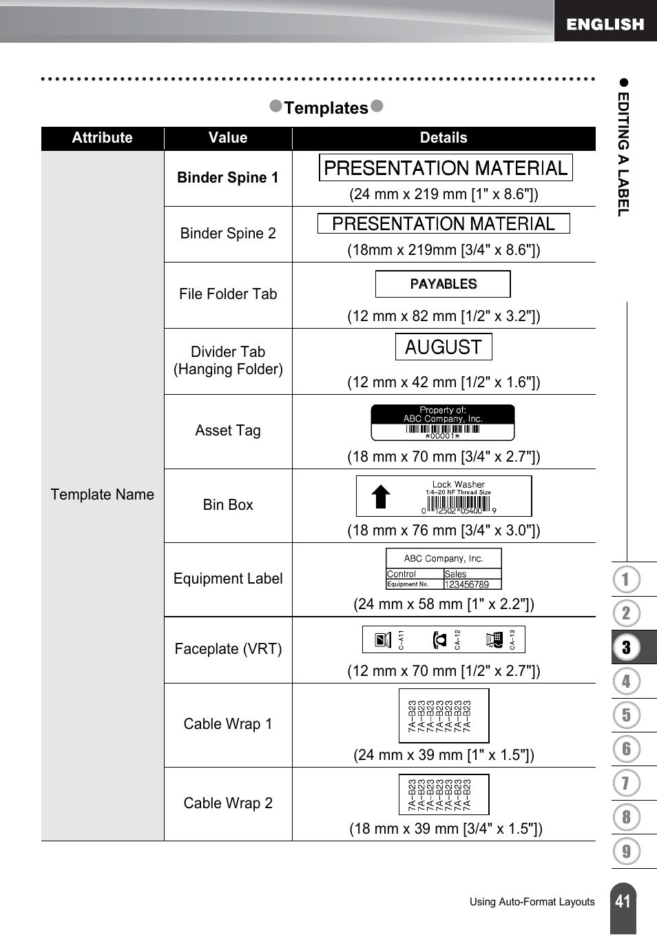 Brother P-touch PT-2700 User Manual | Page 43 / 91