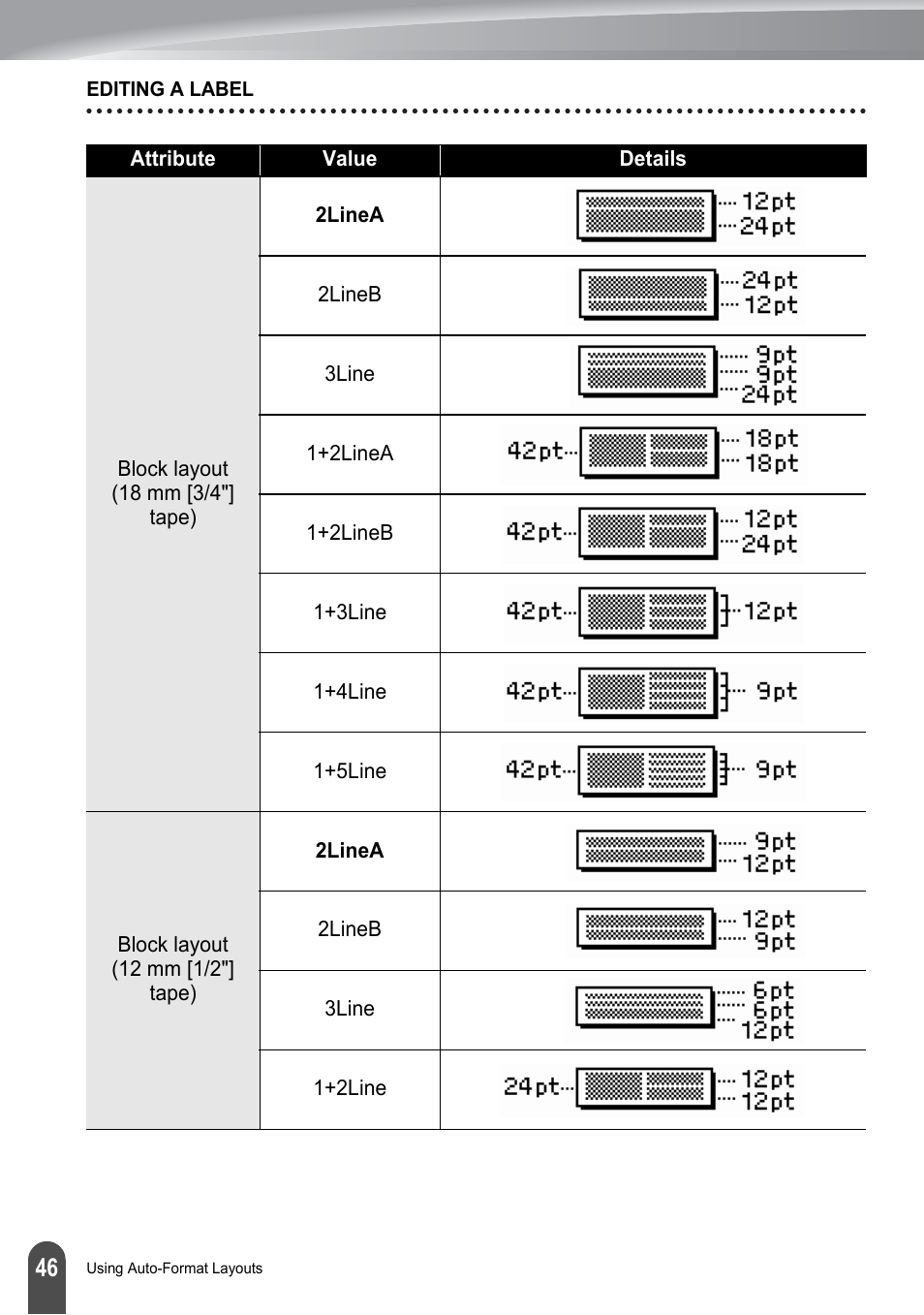Brother P-touch PT-2700 User Manual | Page 48 / 91