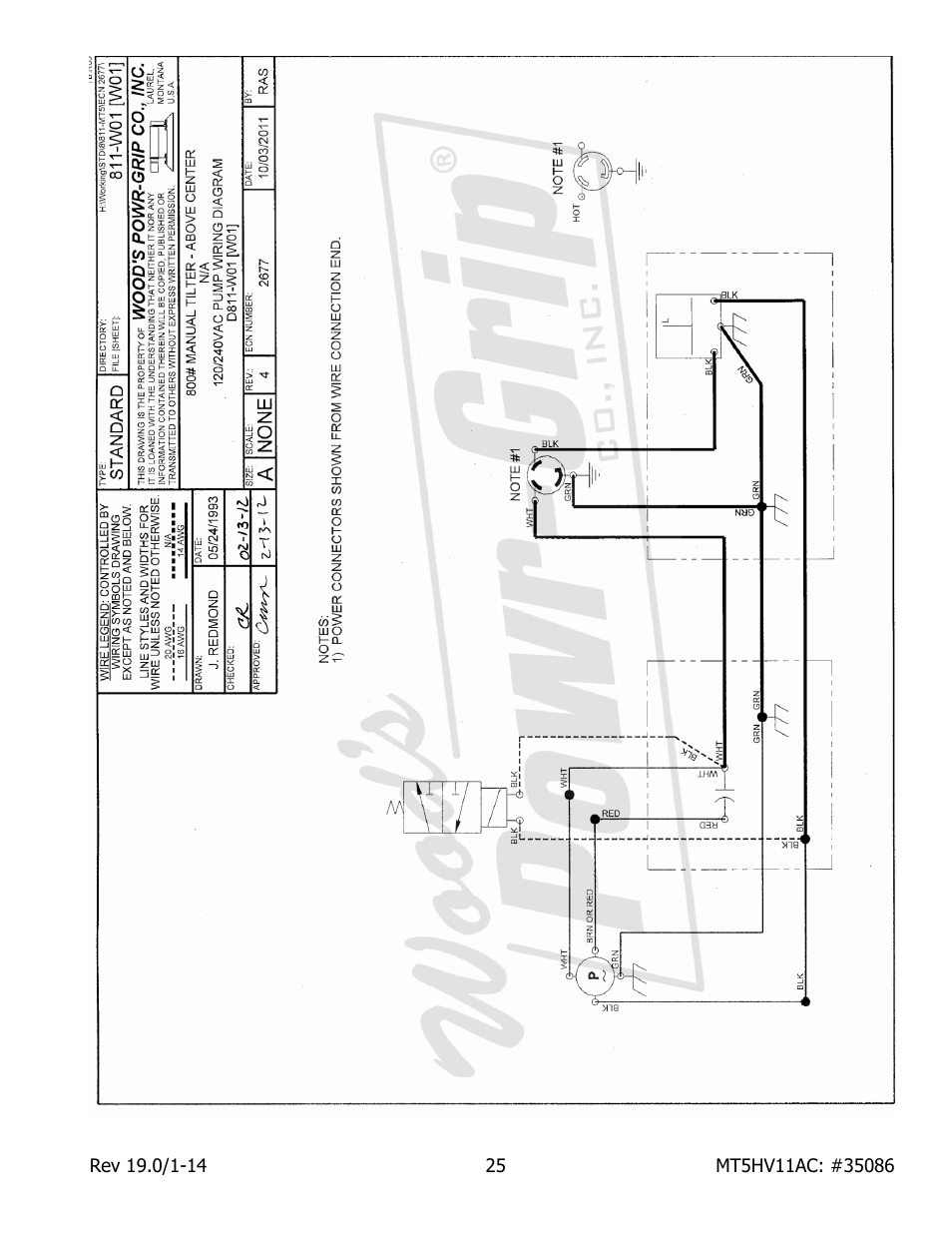 Wood’s Powr-Grip MT5HV11AC User Manual | Page 27 / 27