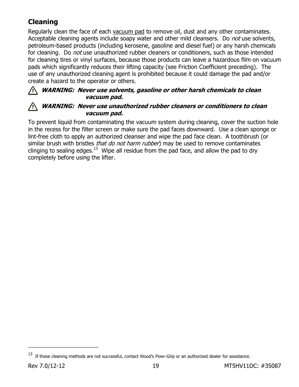 Wood’s Powr-Grip MT5HV11DC User Manual | Page 21 / 30