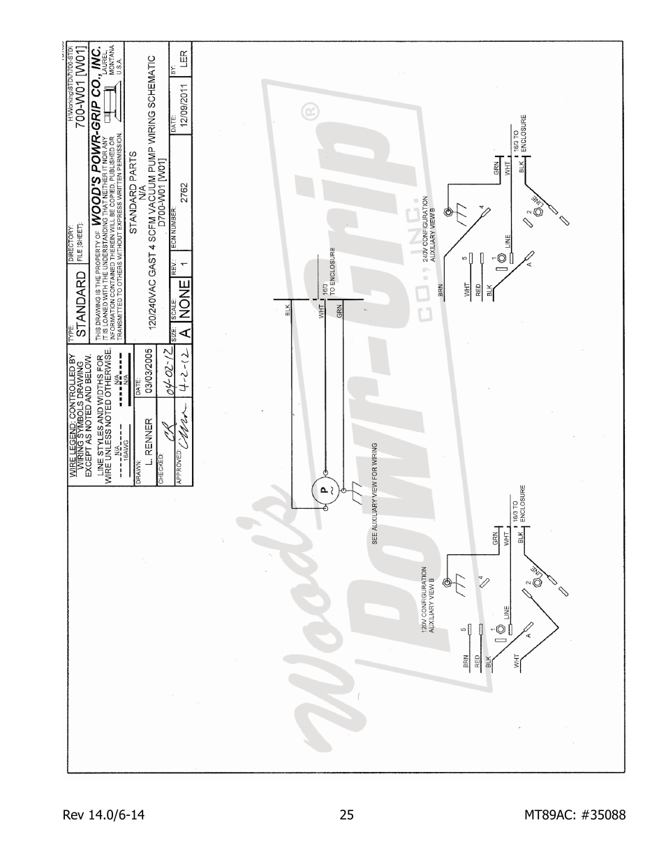 Wood’s Powr-Grip MT89AC User Manual | Page 27 / 31