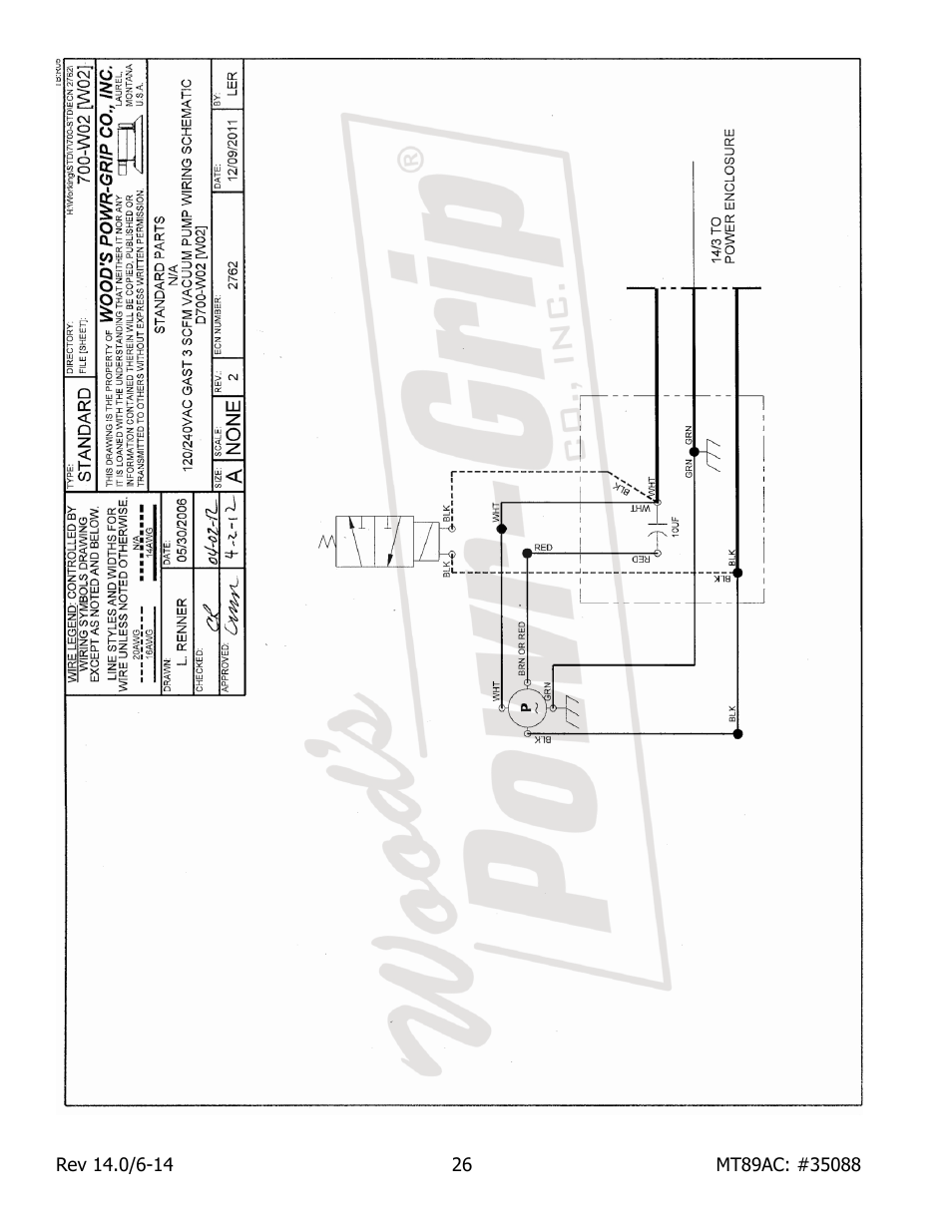 Wood’s Powr-Grip MT89AC User Manual | Page 28 / 31