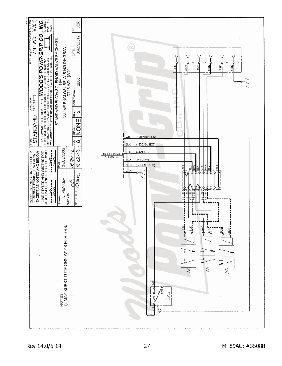 Wood’s Powr-Grip MT89AC User Manual | Page 29 / 31