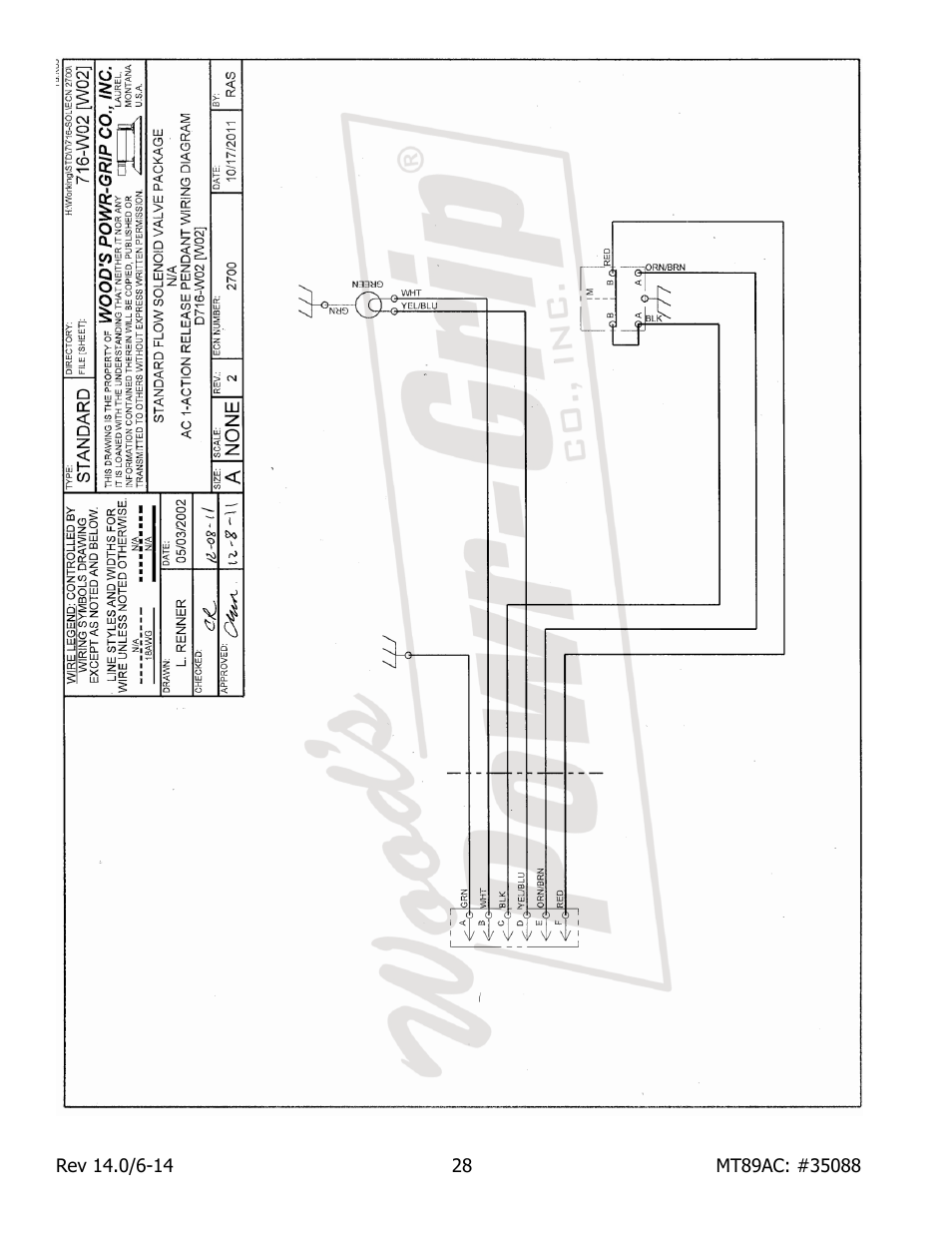 Wood’s Powr-Grip MT89AC User Manual | Page 30 / 31