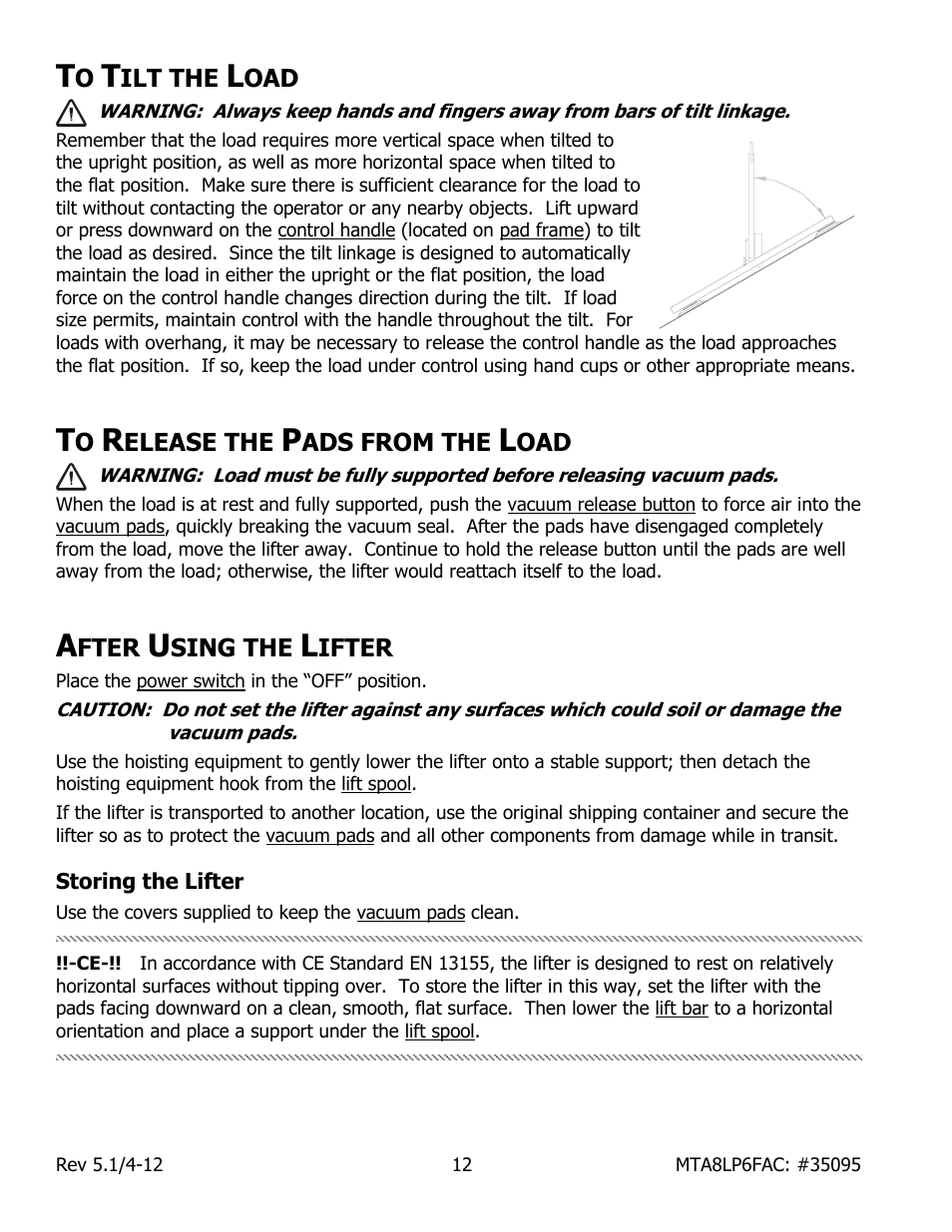 Wood’s Powr-Grip MTA8LP6FAC User Manual | Page 14 / 23