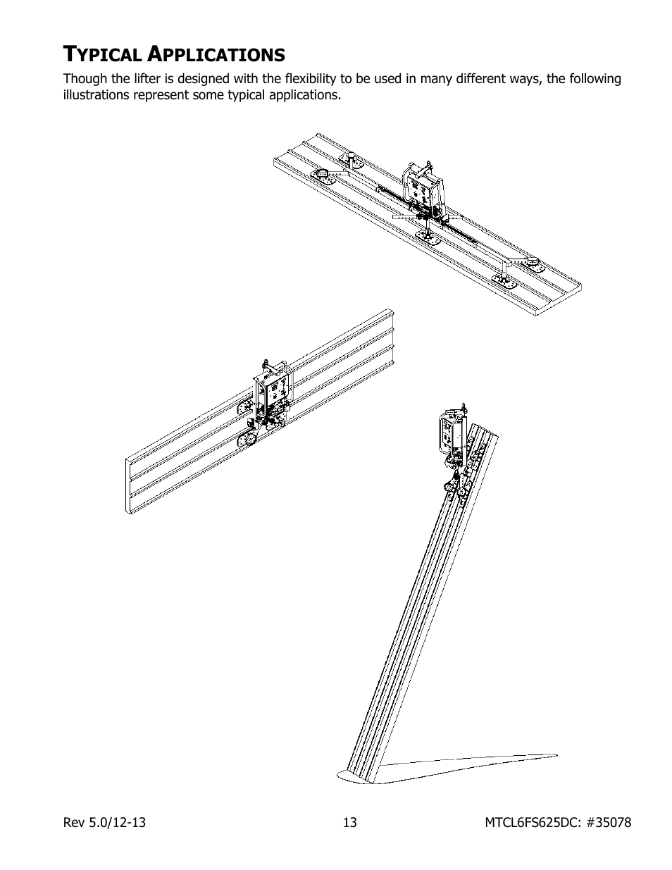 Ypical, Pplications | Wood’s Powr-Grip MTCL6FS625DC User Manual | Page 15 / 42