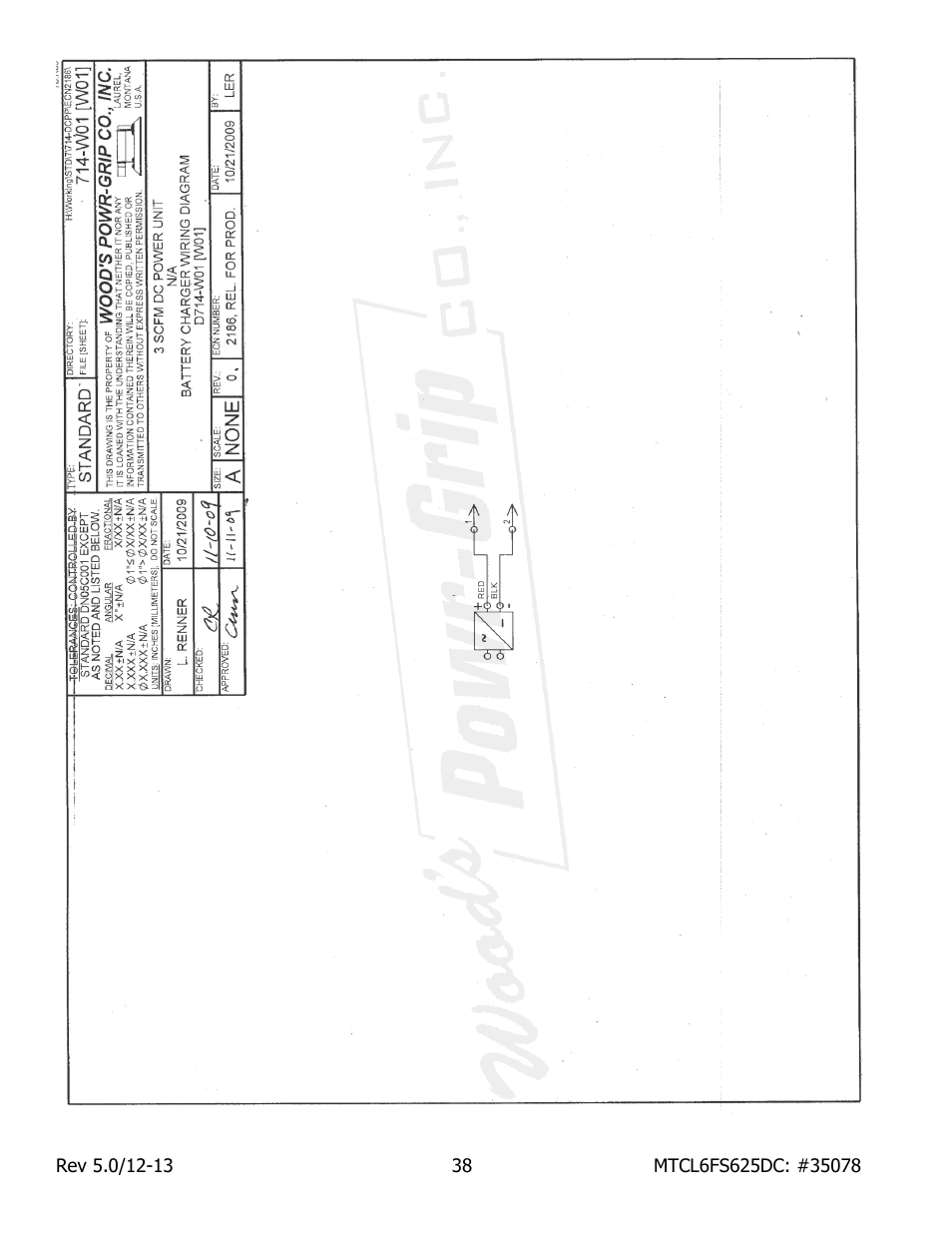 Wood’s Powr-Grip MTCL6FS625DC User Manual | Page 40 / 42