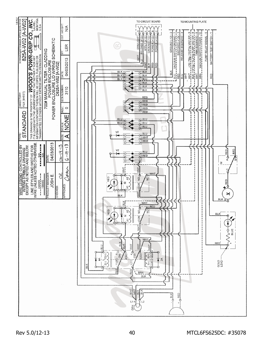 Wood’s Powr-Grip MTCL6FS625DC User Manual | Page 42 / 42