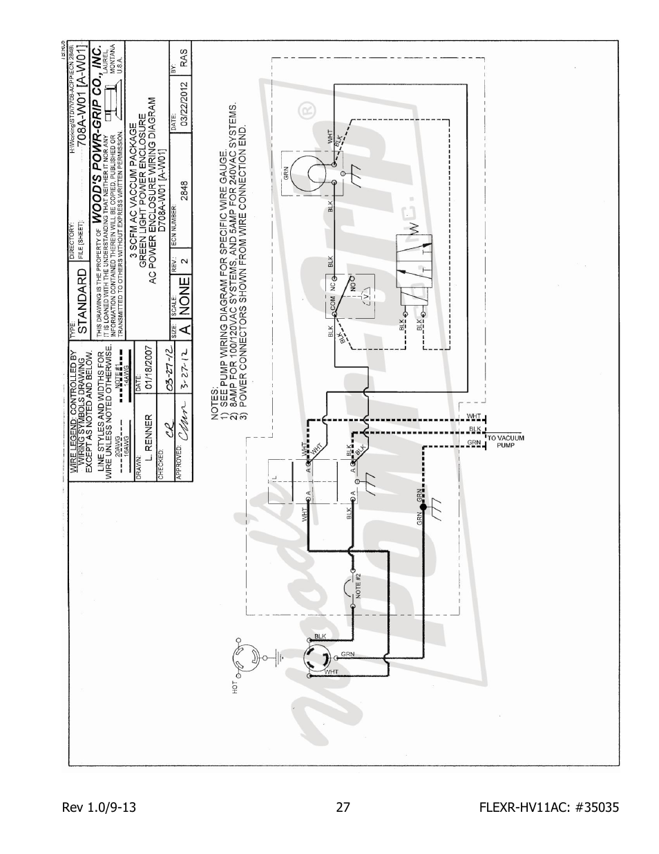 Wood’s Powr-Grip FLEXR6HV11AC User Manual | Page 29 / 29