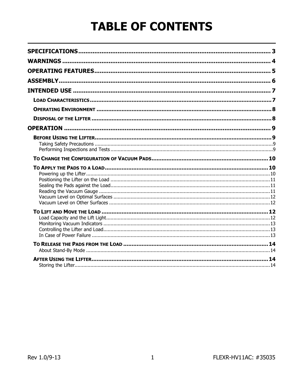 Wood’s Powr-Grip FLEXR6HV11AC User Manual | Page 3 / 29