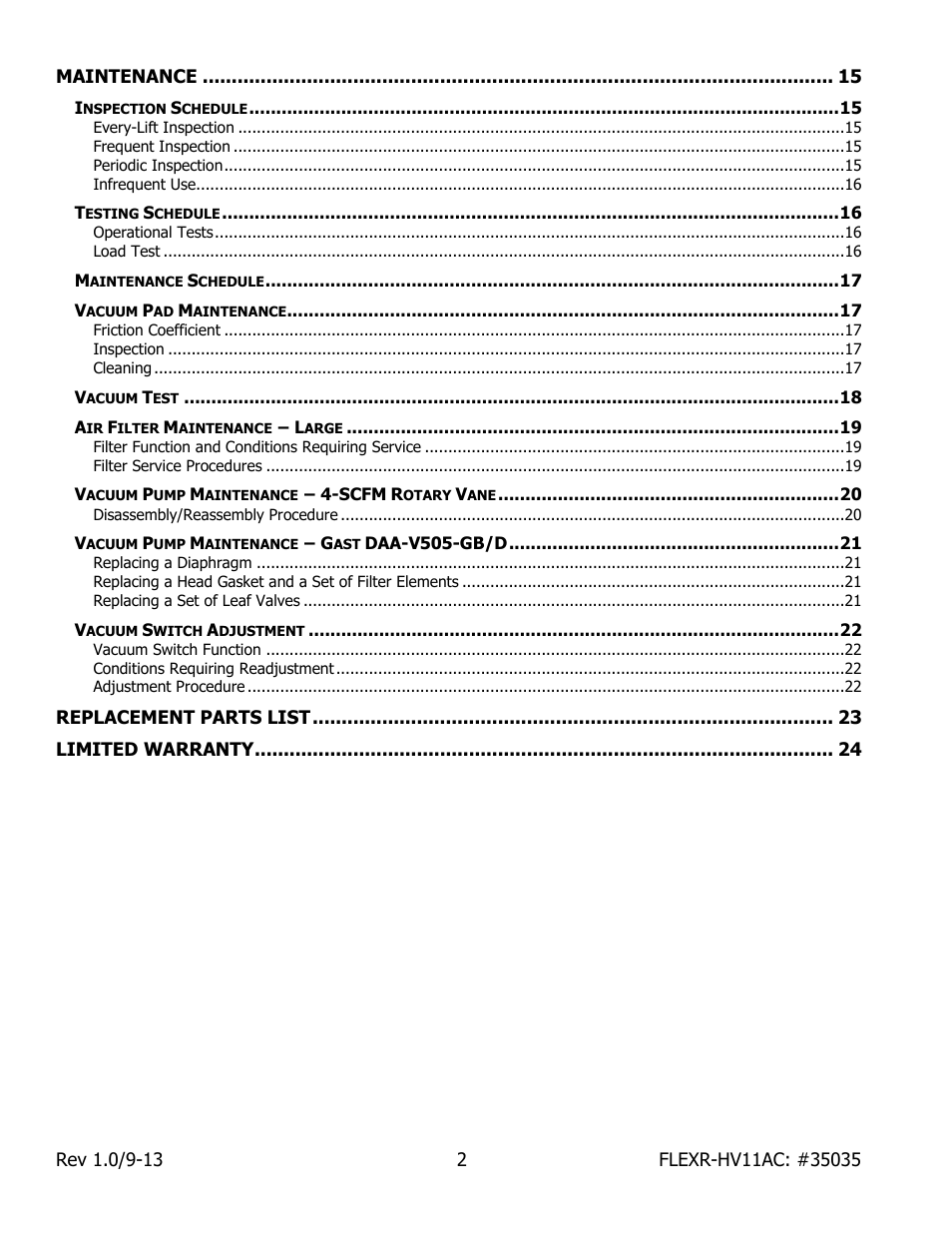 Wood’s Powr-Grip FLEXR6HV11AC User Manual | Page 4 / 29