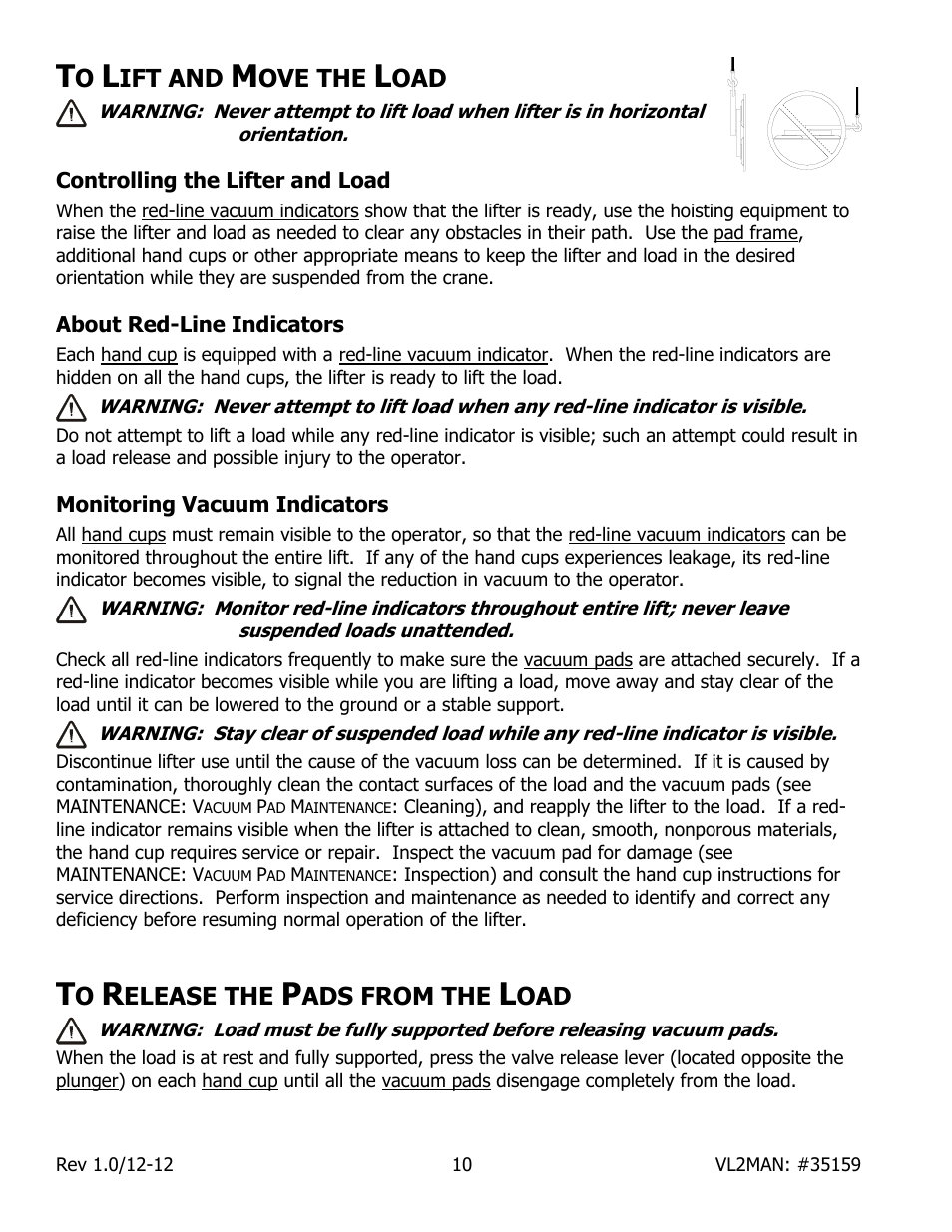 Wood’s Powr-Grip VL2MAN User Manual | Page 12 / 19