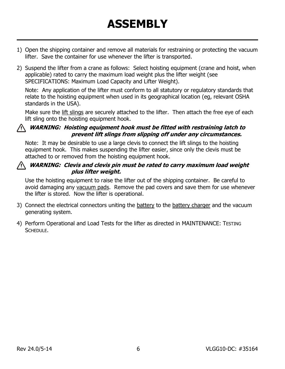 Assembly | Wood’s Powr-Grip VLGG1011LDC User Manual | Page 8 / 32