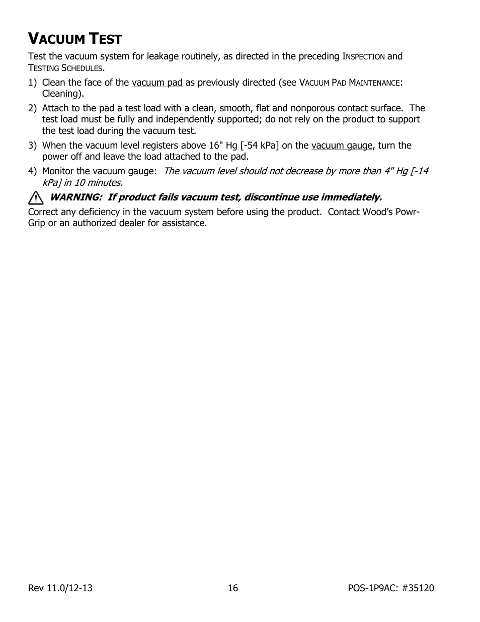 Acuum | Wood’s Powr-Grip POSF1P9AC User Manual | Page 18 / 25