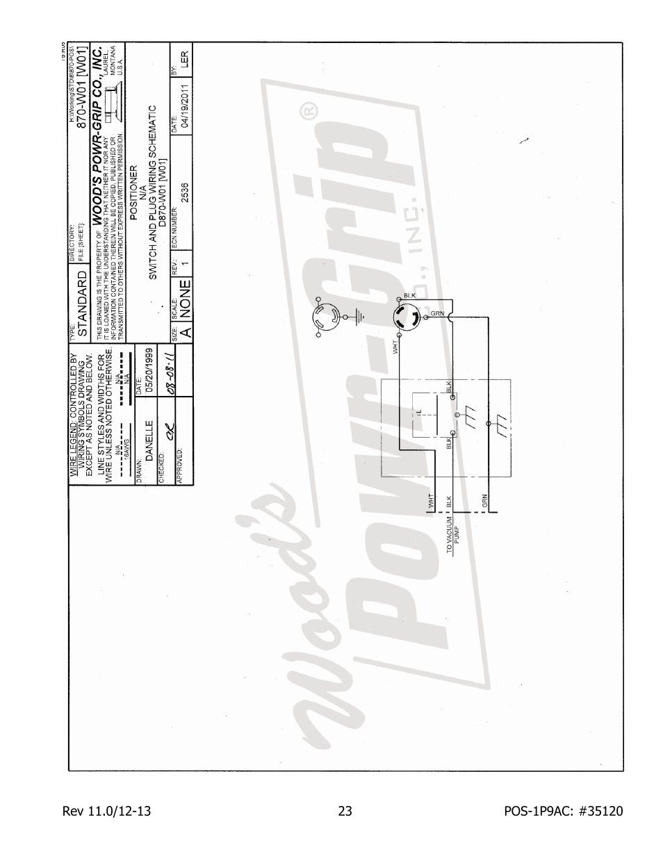 Wood’s Powr-Grip POSF1P9AC User Manual | Page 25 / 25