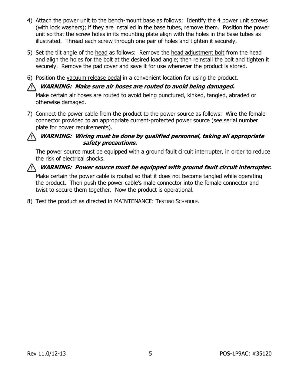 Wood’s Powr-Grip POSF1P9AC User Manual | Page 7 / 25