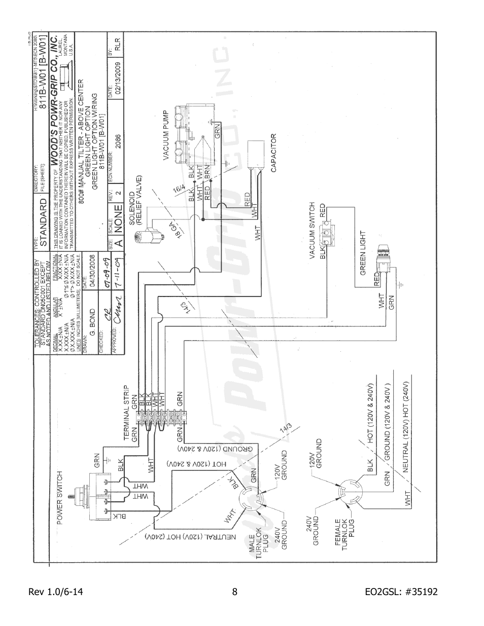 Wood’s Powr-Grip EO2GSL User Manual | Page 10 / 10