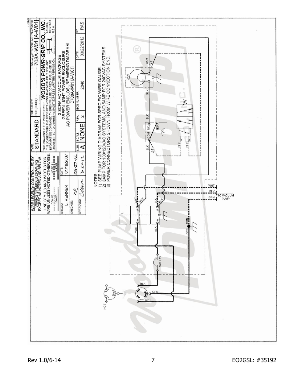 Wood’s Powr-Grip EO2GSL User Manual | Page 9 / 10