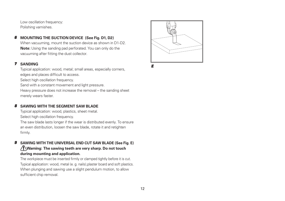 WORX WU675 12V 1.3 Ah Lithium Ion Sonicrafter User Manual | Page 12 / 16