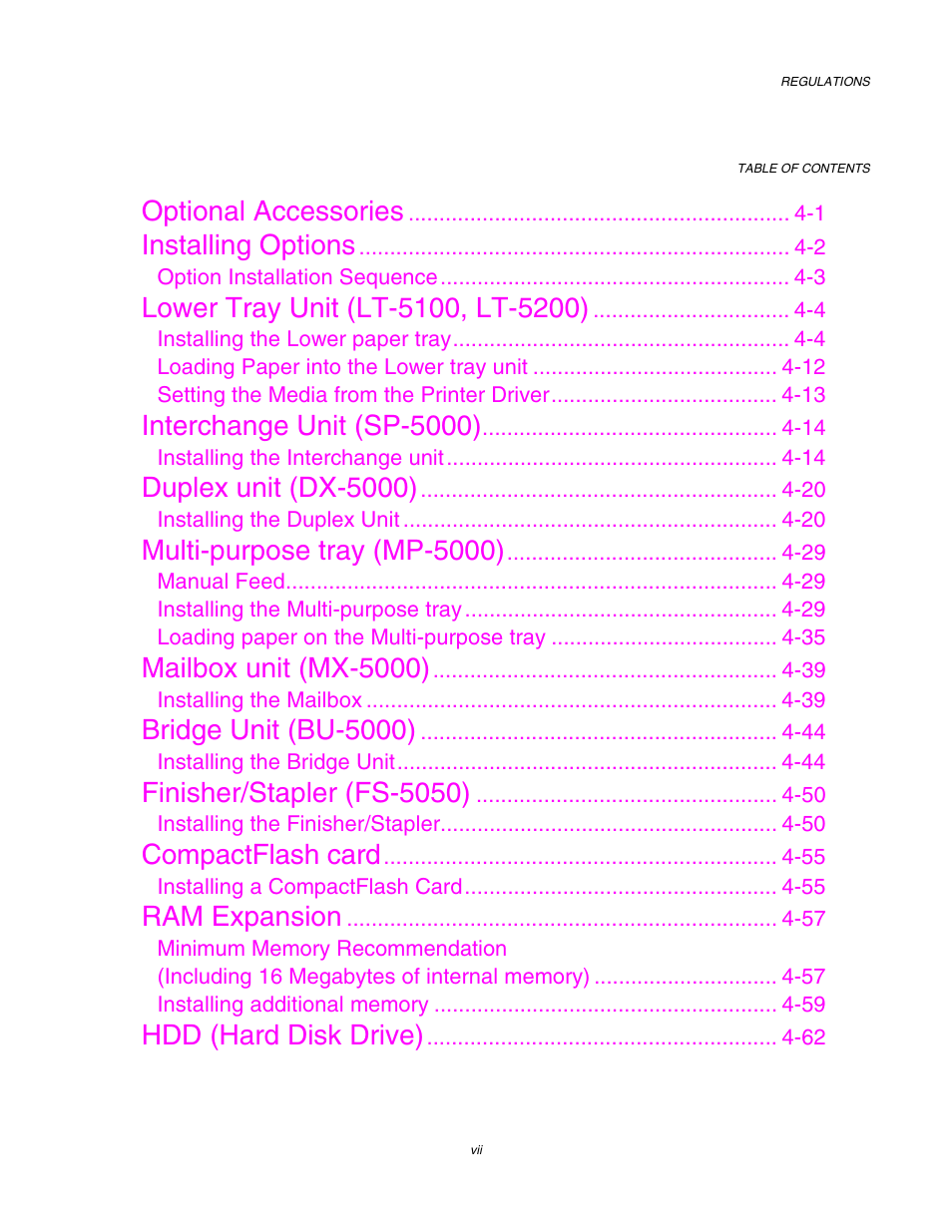 Brother HL-3260N User Manual | Page 11 / 276