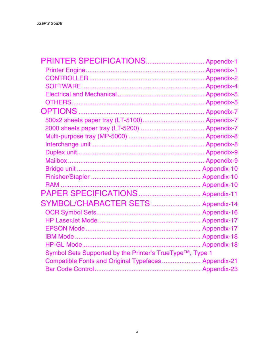 Brother HL-3260N User Manual | Page 14 / 276