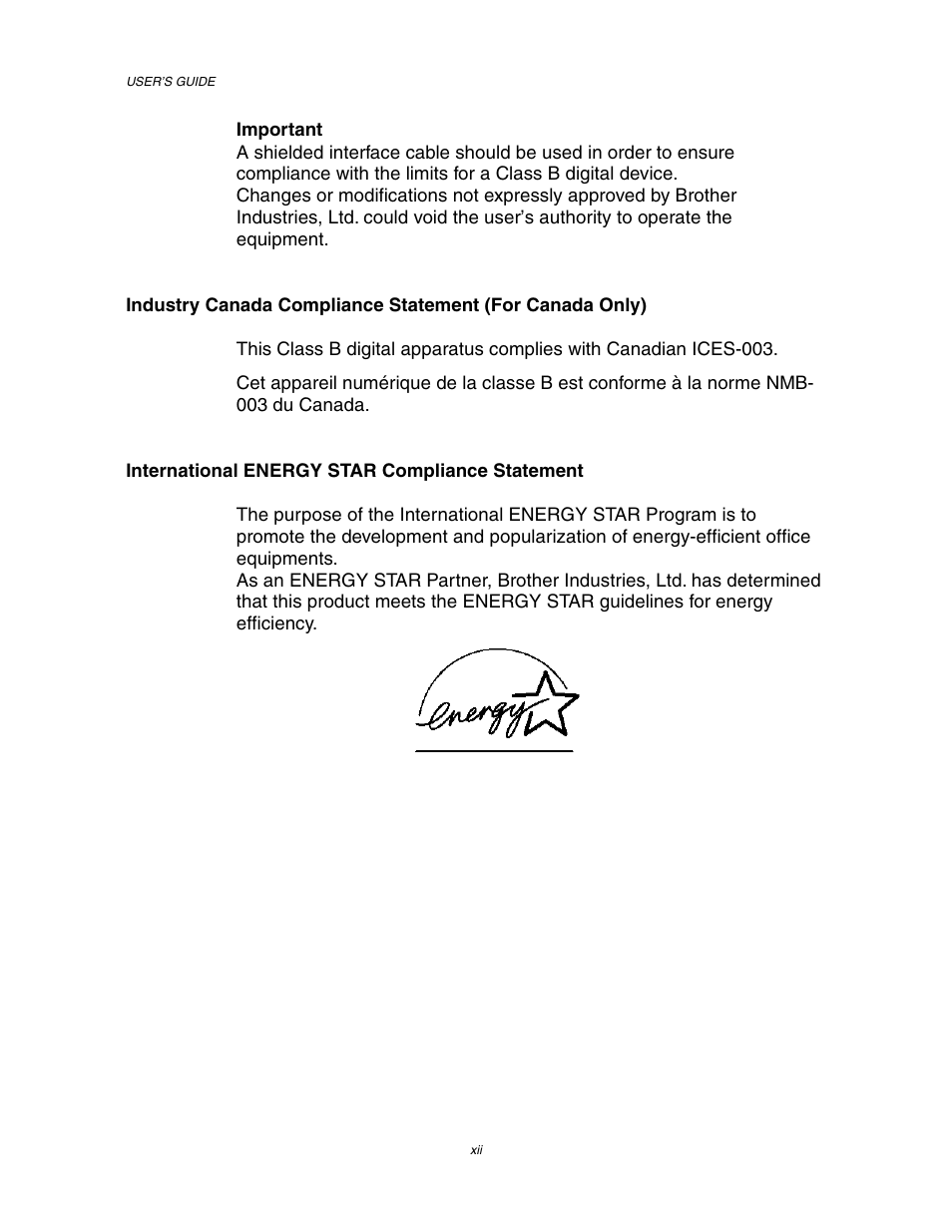 Brother HL-3260N User Manual | Page 16 / 276