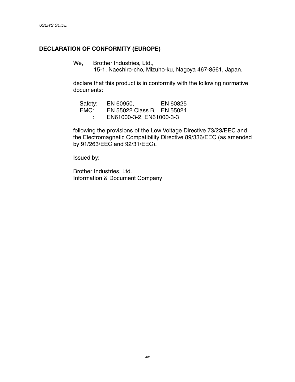 Brother HL-3260N User Manual | Page 18 / 276