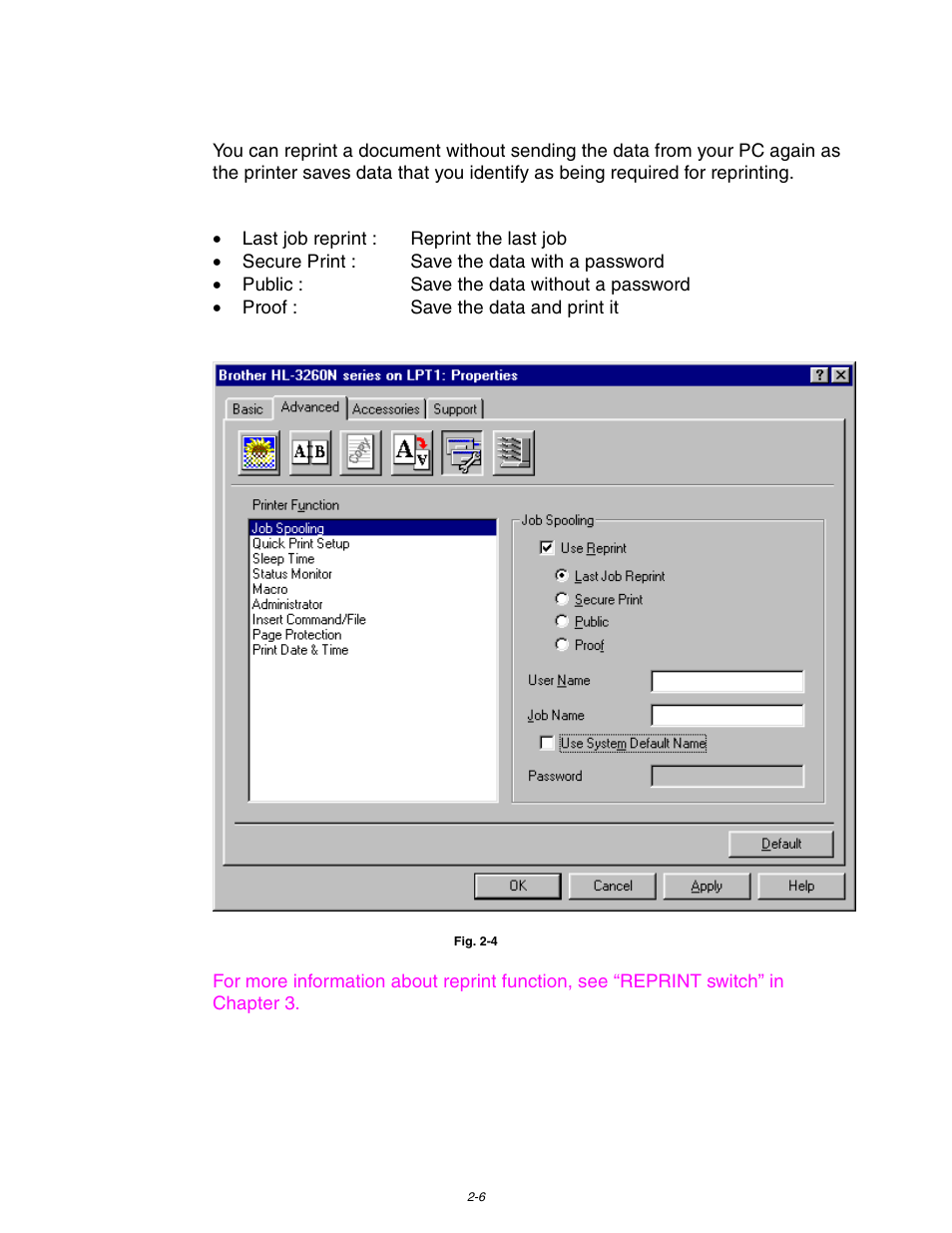 Brother HL-3260N User Manual | Page 65 / 276