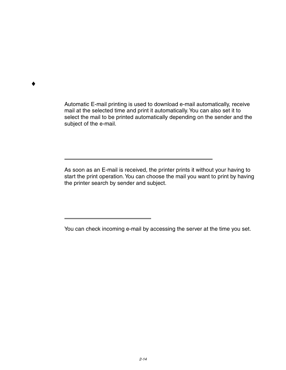See chapter 2 | Brother HL-3260N User Manual | Page 73 / 276