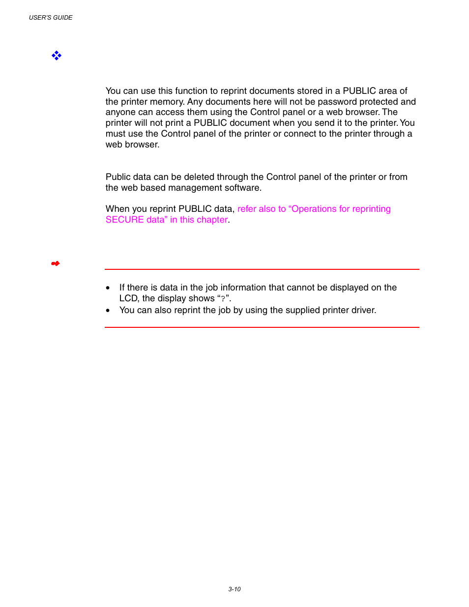 Printing public data | Brother HL-3260N User Manual | Page 94 / 276